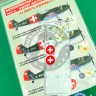 Kora Model DEC72134 Bf 109 E-3A Emil Part IV (Swiss AF) декали декали 1/72