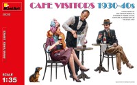Miniart 38058 Cafe Visitors 1930-40's 1/35