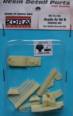 Kora Model DS72142 Arado Ar 96B - Interior set (HELL/ENCORE) 1/72