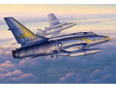 Trumpeter 02838 Самолет F-100C &quot;Супер Сейбр&quot; 1/48
