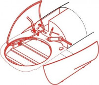 CMK 4166 Me 410 undercarriage set for REV 1/48