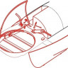 CMK 4166 Me 410 undercarriage set for REV 1/48