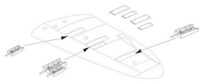 CMK 4264 Spitfire Mk. I - Armament set for TAM 1/48