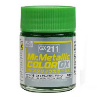 Gunze Sangyo GX211 Metal Yellow Green 18мл
