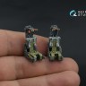 Quinta Studio QR+48092 Катапультное кресло GRU-7A late, 2 штуки, для F-14 A/F-14B (Tamiya, Hobby Boss) 1/48