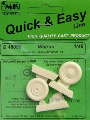 CMK Q48050 Walrus MK. I wheels for CRA 1/48