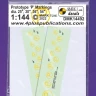 4+ Publications 14492 Decals RAF Prototype P Markings (2 sets) 1/144