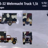 Attack Hobby 72950 Type 2,5-32 Wehrmacht Truck Werkstattwagen 1/72