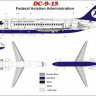 Fly model 14413 DC-9-15 (Federal Aviation Administration) 1/144
