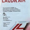 BOA Decals 44140 Decals BAC 1-11-500 Lauda Air (MARK I) 1/144