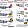 HAD DW32003 Decal P-51 B-C Mustang 15th AF (dry-water) 1/32