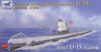 Bronco NB5008 German long range submarine U-IX 1/350
