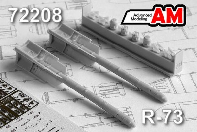 Advanced Modeling AMC 72208 Авиационная управляемая ракета Р-73 1/72