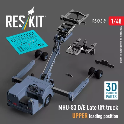 Reskit R48009 MHU-83 D/E lift truck UPPER loading position 1/48