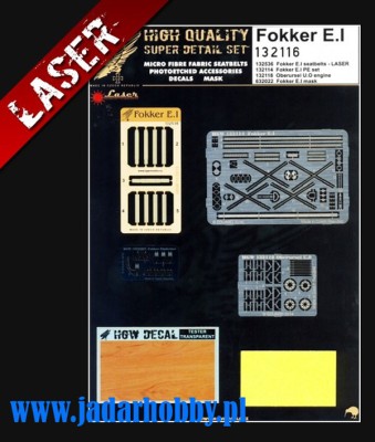 HGW 132116 Fokker E.I - Super detail set 1/32