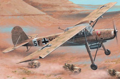 Hobby Boss 80181 Немецкий самолёт Fieseler Fi-156 A-0/C-1 Storch 1/35