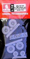 Brengun BRL72147 C-130 wheel set w/ disc brakes (ITAL) 1/72