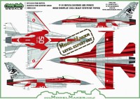 Model Maker Decals MD32230 General-Dynamics F-16AM 1/32