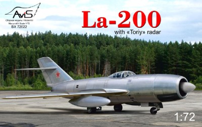 Avis 72022 Истребитель Ла-200 с радаром &quot;Торий&quot; 1/72
