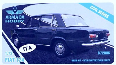 Armada Hobby C72006 FIAT 124 (resin kit) 1/72