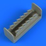 Quickboost QB32207 P-51D Mustang exhaust (REV) 1/32