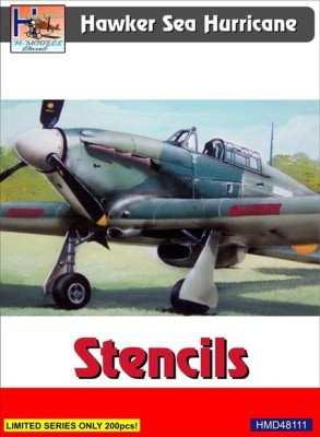 Hm Decals HMD-48111 1/48 Stencils Hawker Sea Hurricane