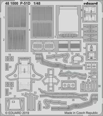 Eduard 481000 SET P-51D (EDU)