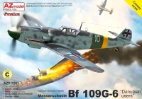 Az Model P72001 Bf 109G-6 'Danubian users' (4x camo) PREMIUM 1/72