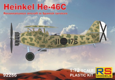 Rs Model 92286 Heinkel He-46C 'Spanish service' (4x camo) 1/72