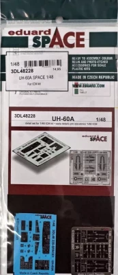 Eduard 3DL48228 UH-60A SPACE (ICM) 1/48