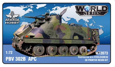 Armada Hobby W72073 PBV 302B APC (3D printed resin kit) 1/72