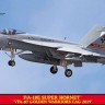 Hasegawa 02417 Современный американский истребитель F/A-18E SUPER HORNET "VFA-87 GOLDEN WARRIORS CAG 2019" (Limited Edition) 1/72