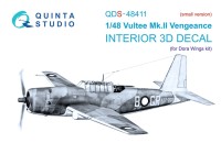 Quinta studio QDS-48411 Vultee Mk.II Vengeance (Dora Wings) (малая версия) 1/48