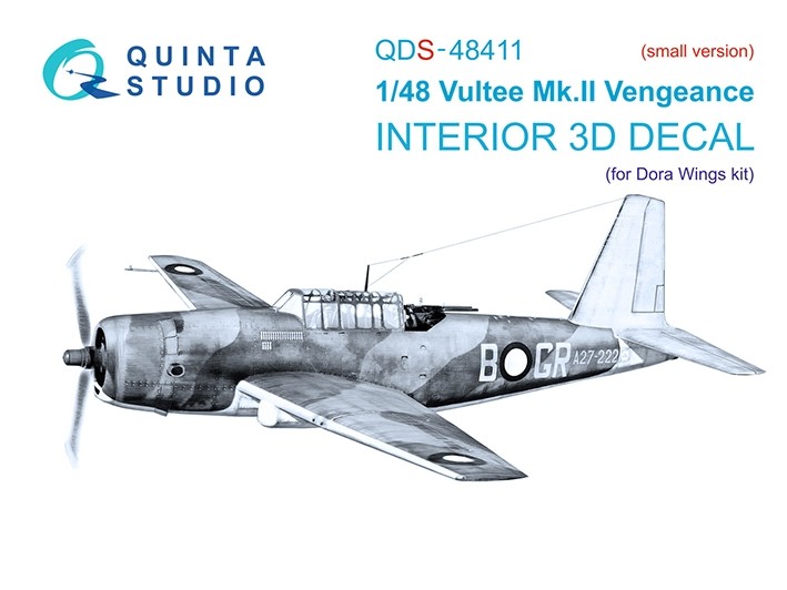 Quinta studio QDS-48411 Vultee Mk.II Vengeance (Dora Wings) (малая версия) 1/48