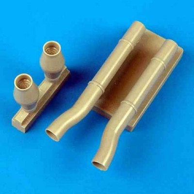 QuickBoost QB48284 Ju 87D-5N night exhaust type A 1/48