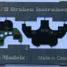 Maestro Models MMCP-4802 1/48 J35A/B early instrument panel w/o radar scr.