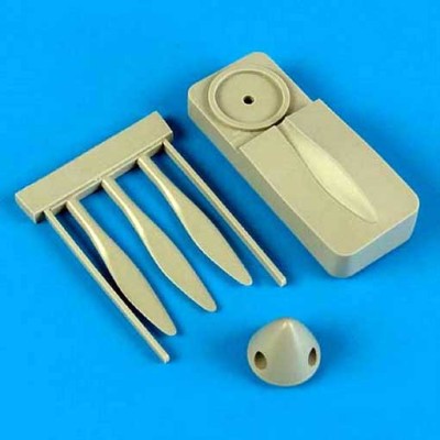 QuickBoost QB48400 Hurricane De Havilland propeller w/tool 1/48