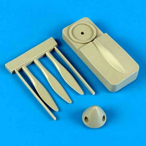 QuickBoost QB48400 Hurricane De Havilland propeller w/tool 1/48