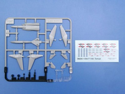 Trumpeter 06220 Самолет F-14D &quot;Томкэт&quot; (6шт) 1/350
