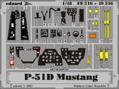 Eduard FE216 P-51D TAM