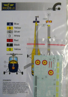 LF Model C7242 Decals for Sikorsky H-19B over Spain (ITAL) 1/72