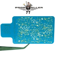 77 Propeller 77PRP029 Airbrush Stencils 'Wood TEXTURE' (90mm x 60mm)