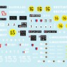 Star Decals 35-C1008 AMX-13 Chaffee & AMX-13 SS-11. French Cold War markings + Algerian war 1/35
