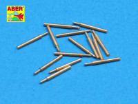 Aber 1:350 L-36 Set of 14 pcs 152mm (6in) L50 Vickers Mk.M type 41 barrels for Kongo, Haruna, Hiei, Kirishima, Fuso, Yamashiro