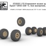 SG Modelling f72253 Комплект колес для КрАЗ-255Б (ВИ-3, без нагрузки, AVD) 1/72