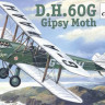 Amodel 72286 Самолет DH60G