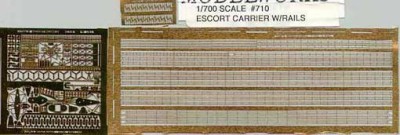 Tom's Modelworks 0710 Escort carrier with rails 1/700