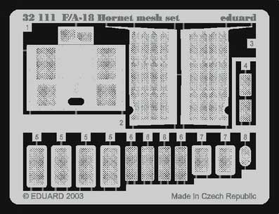 Eduard 32111 F-18 mesh set ACA