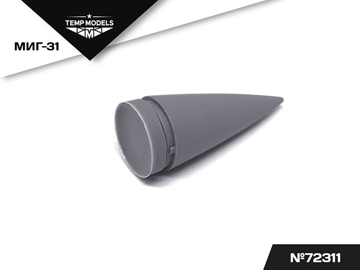 Temp Models 72311 Носовой Конус Миг-31 Trumpeter 1/72