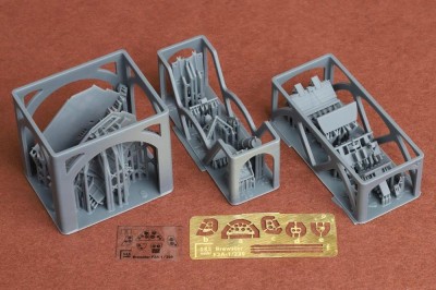 Sbs Model 72095 F2A-1 Buffalo Cockpit interior (HAS/H.2000) 1/72